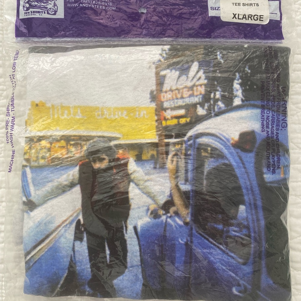 RARE American Graffiti-1973-GEORGE LUCAS Photo Unisex Shirt - BRAND NEW - Picture 7 of 13